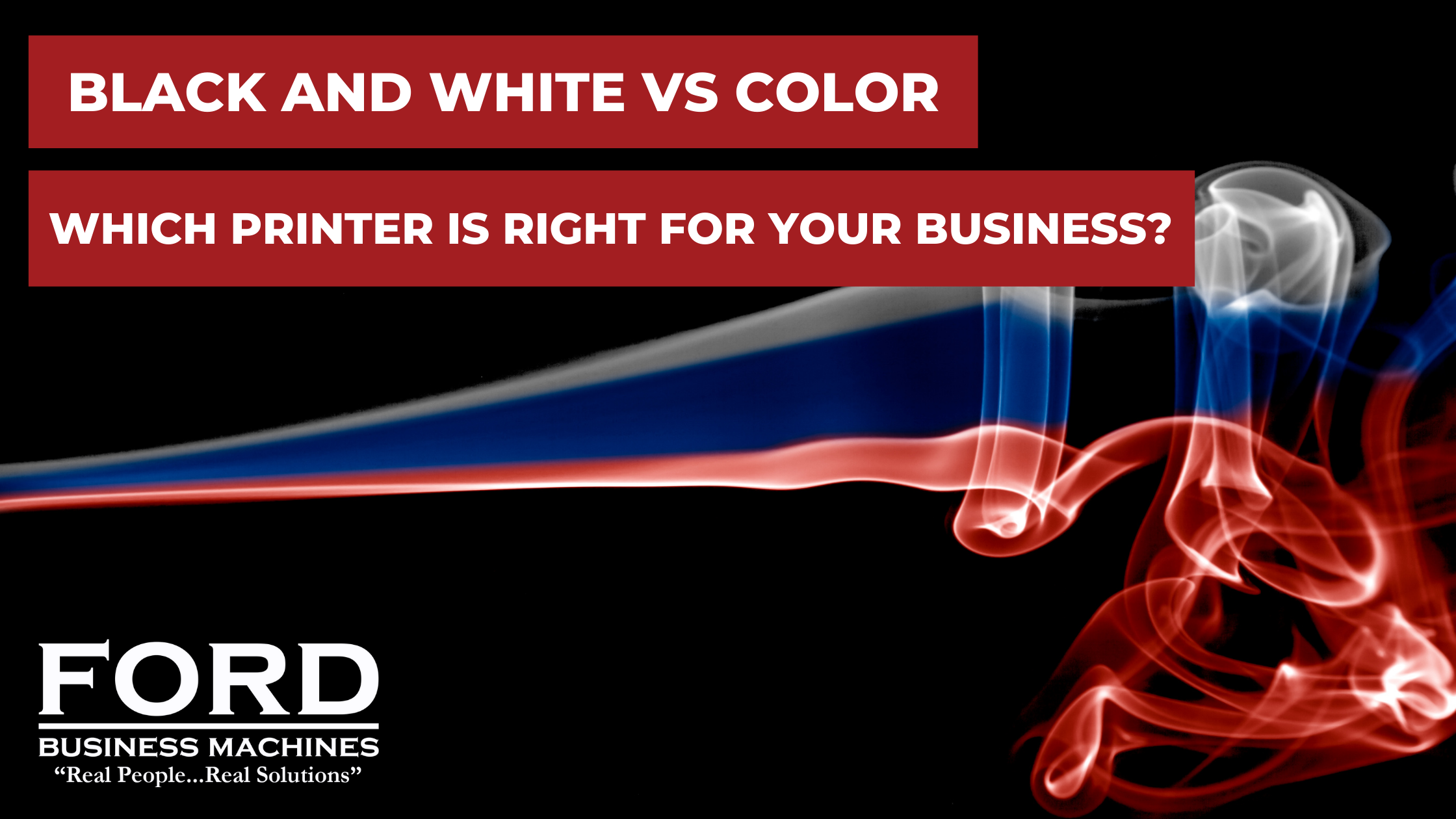 Black and White vs Color Printer - Find Out Which is Best for Your Business