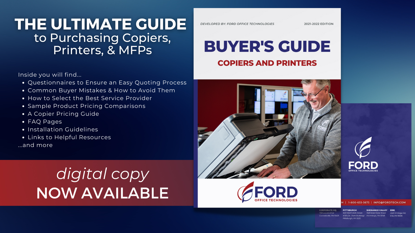 Buyer's guide to copiers, printers, and MFPs