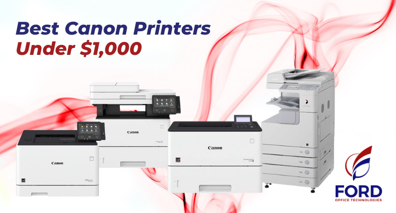 Best Canon Printers Under $1,000